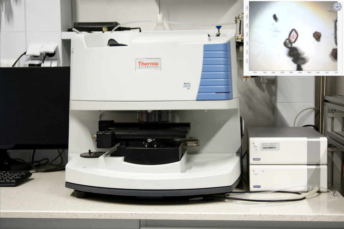 microscopic spectrometer FTIR