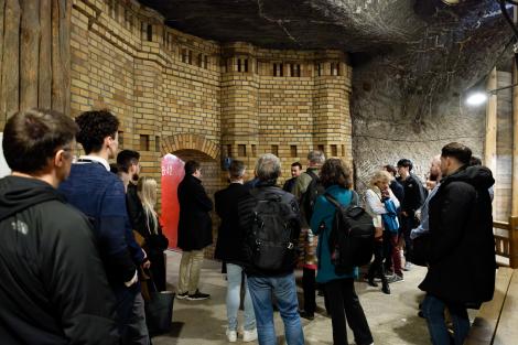 Photo no. 3 (40)
                                                         The 5th International Conference on Functional Molecular Materials FUNMAT2023 - Special Session at the 'Wieliczka' Salt Mine (3rd day). Photo by Mateusz Reczyński.
                            
