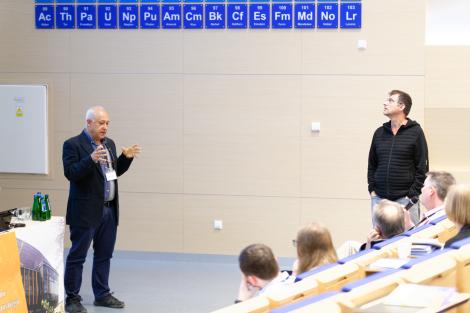 Photo no. 14 (35)
                                                         The 5th International Conference on Functional Molecular Materials FUNMAT2023 - 2nd day. Photo by Mateusz Reczyński.
                            