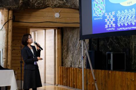Photo no. 28 (40)
                                                         The 5th International Conference on Functional Molecular Materials FUNMAT2023 - Special Session at the 'Wieliczka' Salt Mine (3rd day). Photo by Mateusz Reczyński.
                            